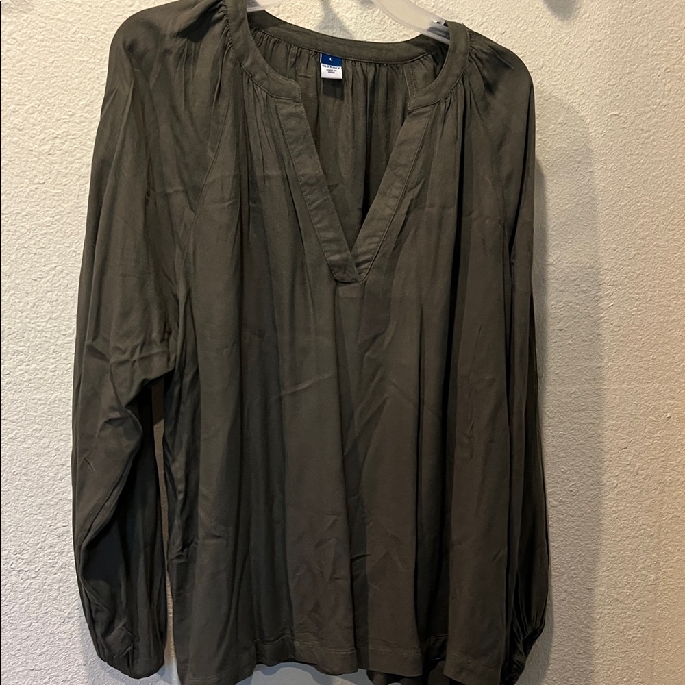 Old Navy Women's Top - Dark Olive